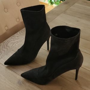 Mark & James By Badgley Mischka Black Vegan Suede